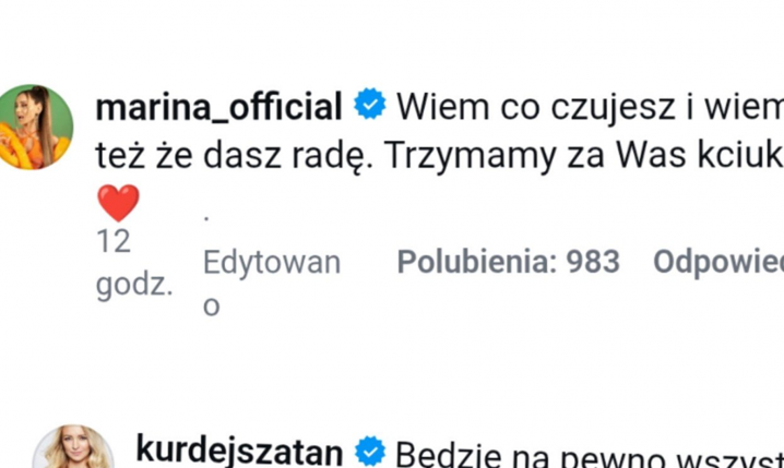 SŁOWA WSPARCIA pod postem Anny Lewandowskiej!